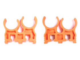 Shell Clip for Quad Load x 2 Orange